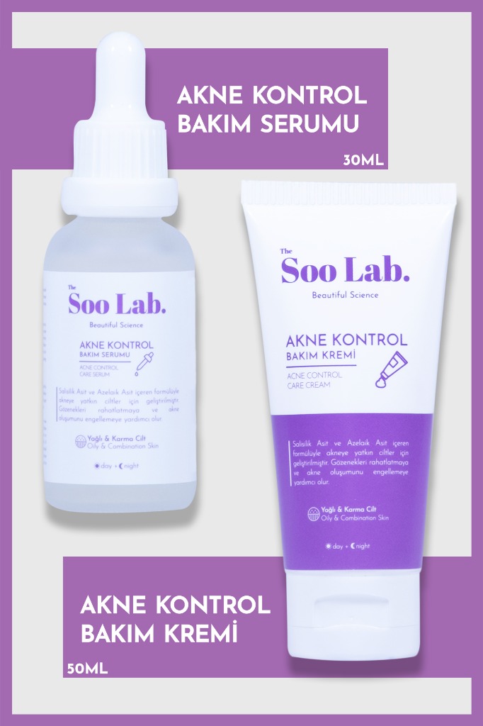 Akne Kontrol Bakım Kremi Ve Serumu görünüm 2