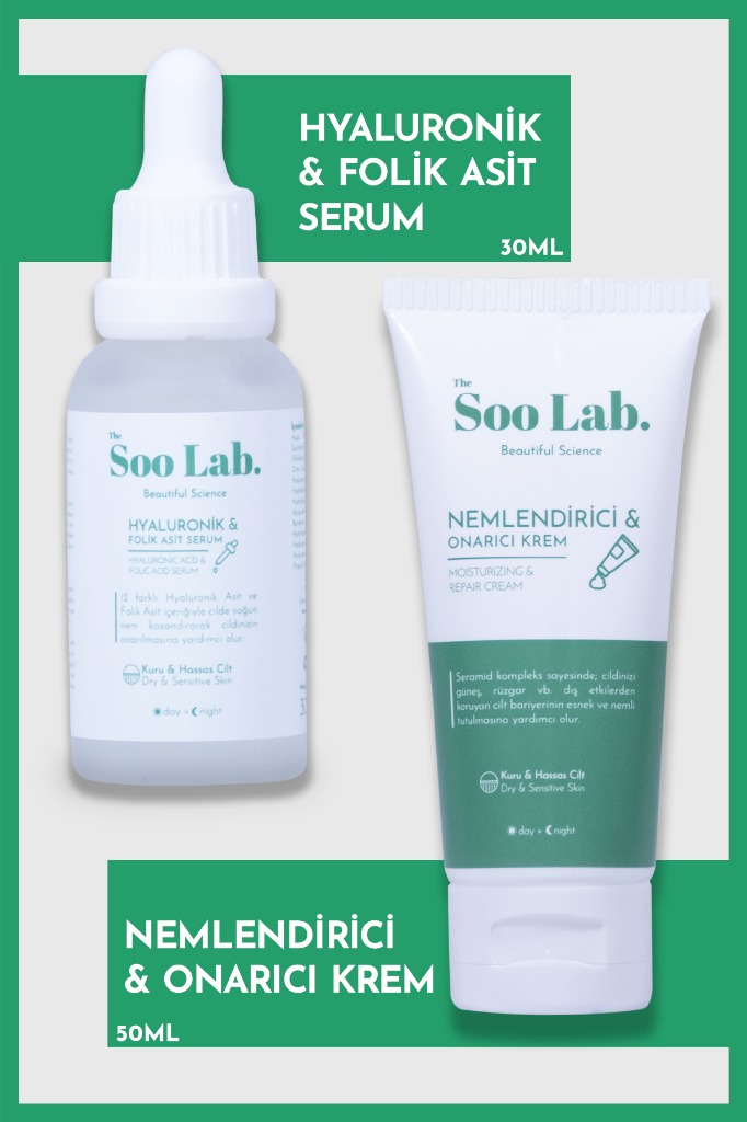 Nemlendirici ve Onarıcı Bakım Kremi ve Serum görünüm 2