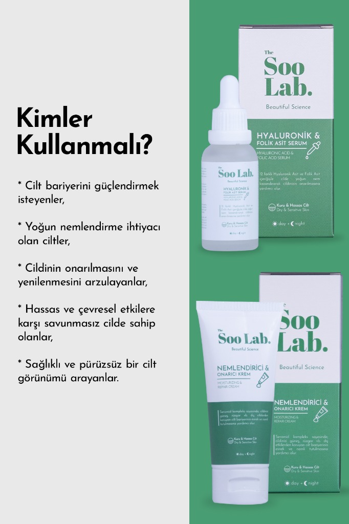 Nemlendirici ve Onarıcı Bakım Kremi ve Serum görünüm 3