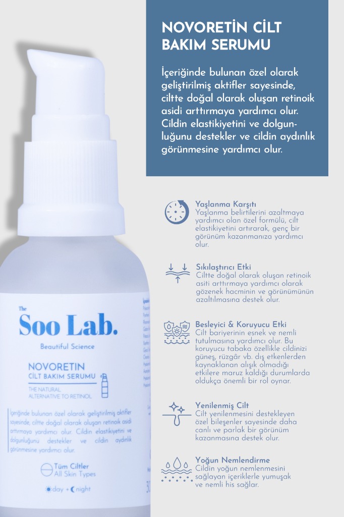NovoRetin Cilt Bakım Serumu görünüm 3